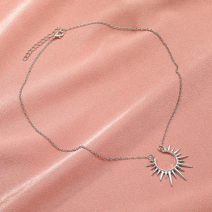 RETRO SUN NECKLACE