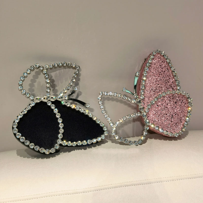 VALENTINA DIAMOND CLUTCH BAG