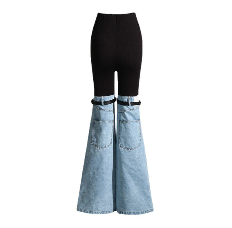 RIRI SEMI DENIM PANTS