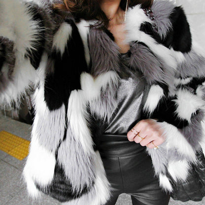 POPPY FAUX FUR COAT