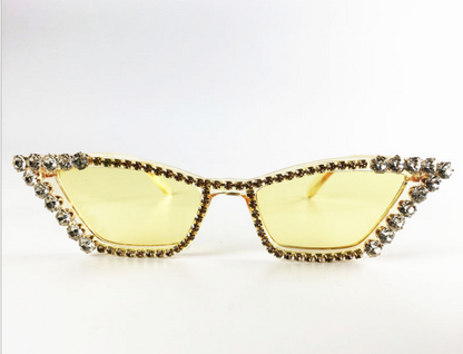 KAJSA RHINESTONE SUNGLASSES