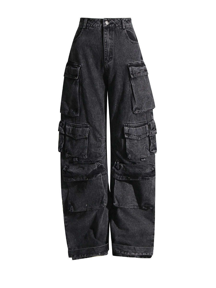 LUNA MULTI-POCKET CARGO PANTS