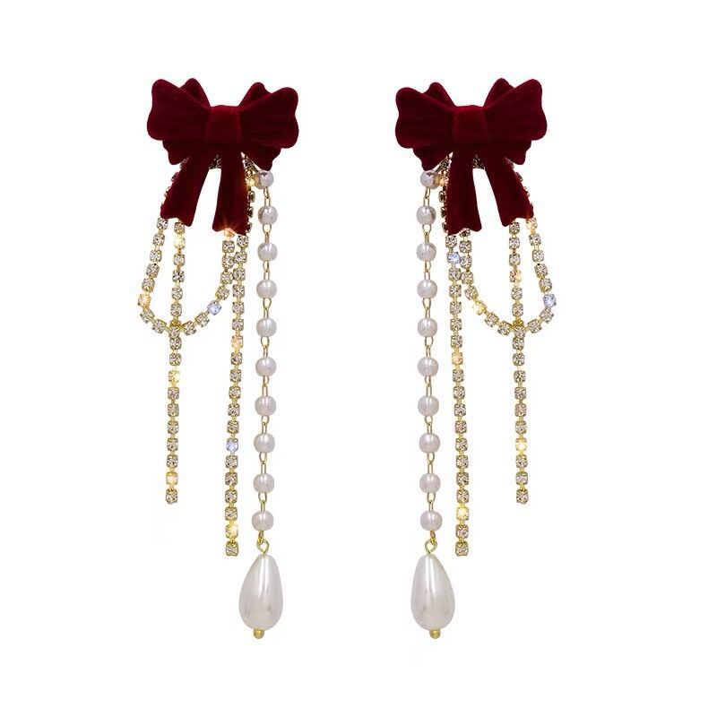 ANGEL BOW EARRINGS