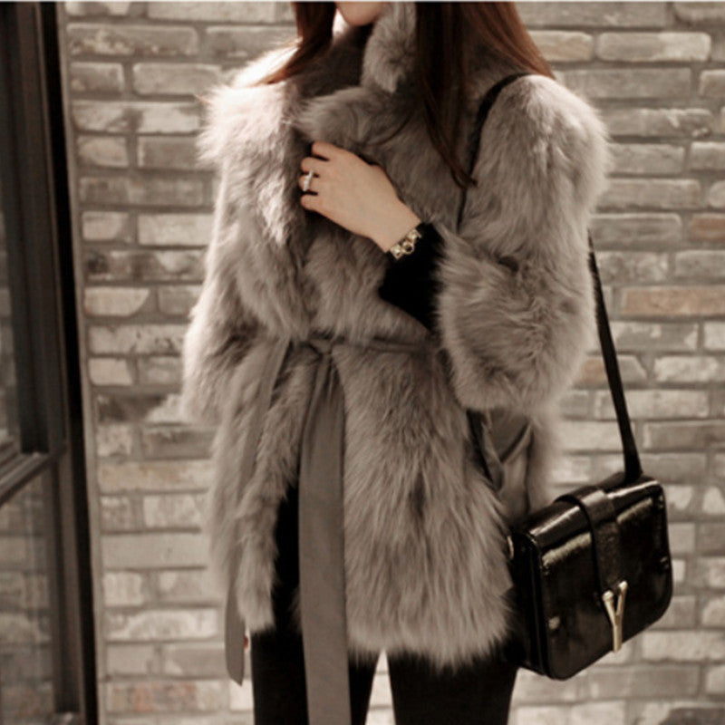 ANGELA FAUX FUR COAT