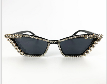 KAJSA RHINESTONE SUNGLASSES