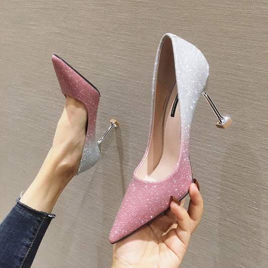 FARAH SEXY POINTED HIGH HEELS