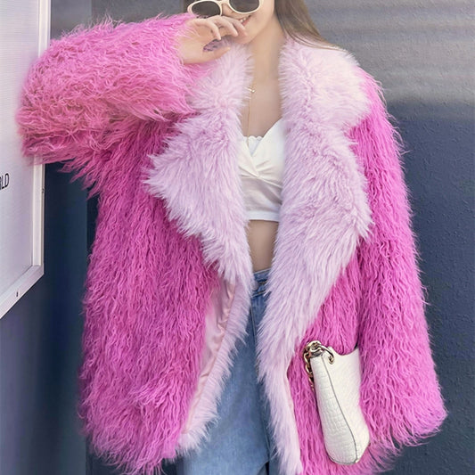 BARBIE FAUX FUR COAT