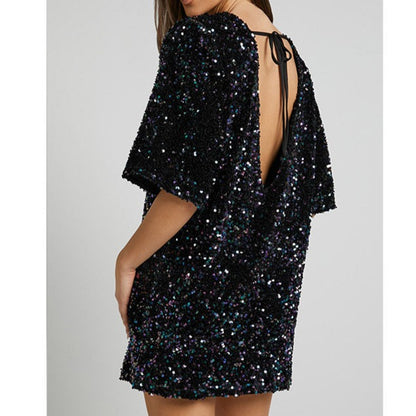 GRETA SEQUIN DRESS