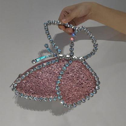 VALENTINA DIAMOND CLUTCH BAG