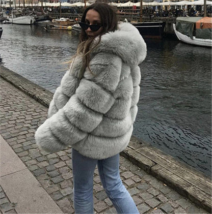 HEAVEN FAUX FUR JACKET