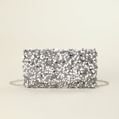 LILLY SEQUIN SHOULDER BAG