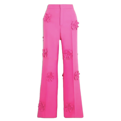 FANTASIA 3D FLOWER SUIT PANTS