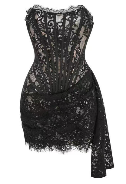 ROSALIA TUBE LACE DRESS