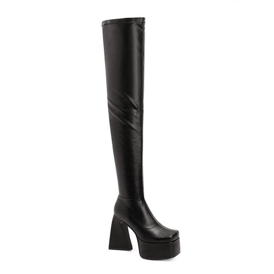 POPPY OVER-THE-KNEE BOOTS