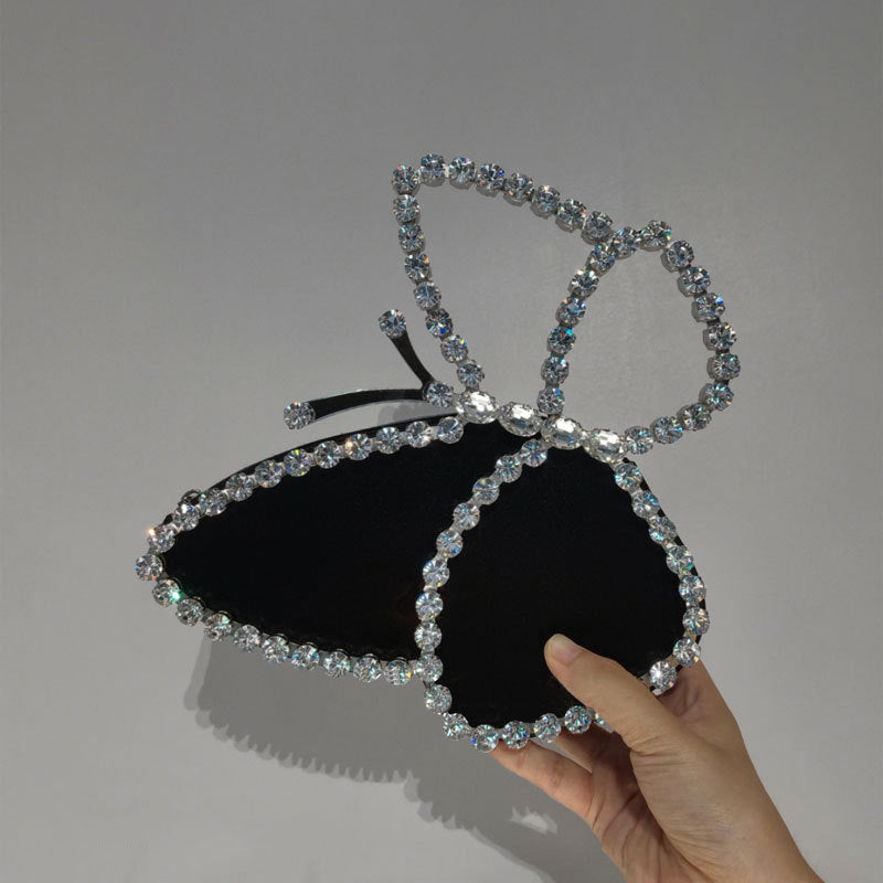 VALENTINA DIAMOND CLUTCH BAG