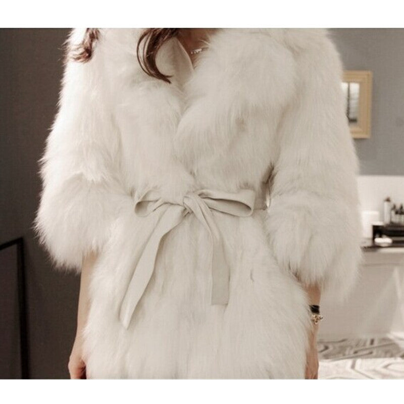 ANGELA FAUX FUR COAT