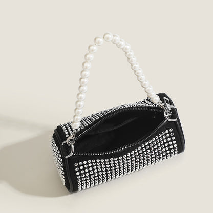 MAZE RHINESTONE SHOULDER BAG